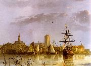 Aelbert Cuyp View of Dordrecht oil on canvas